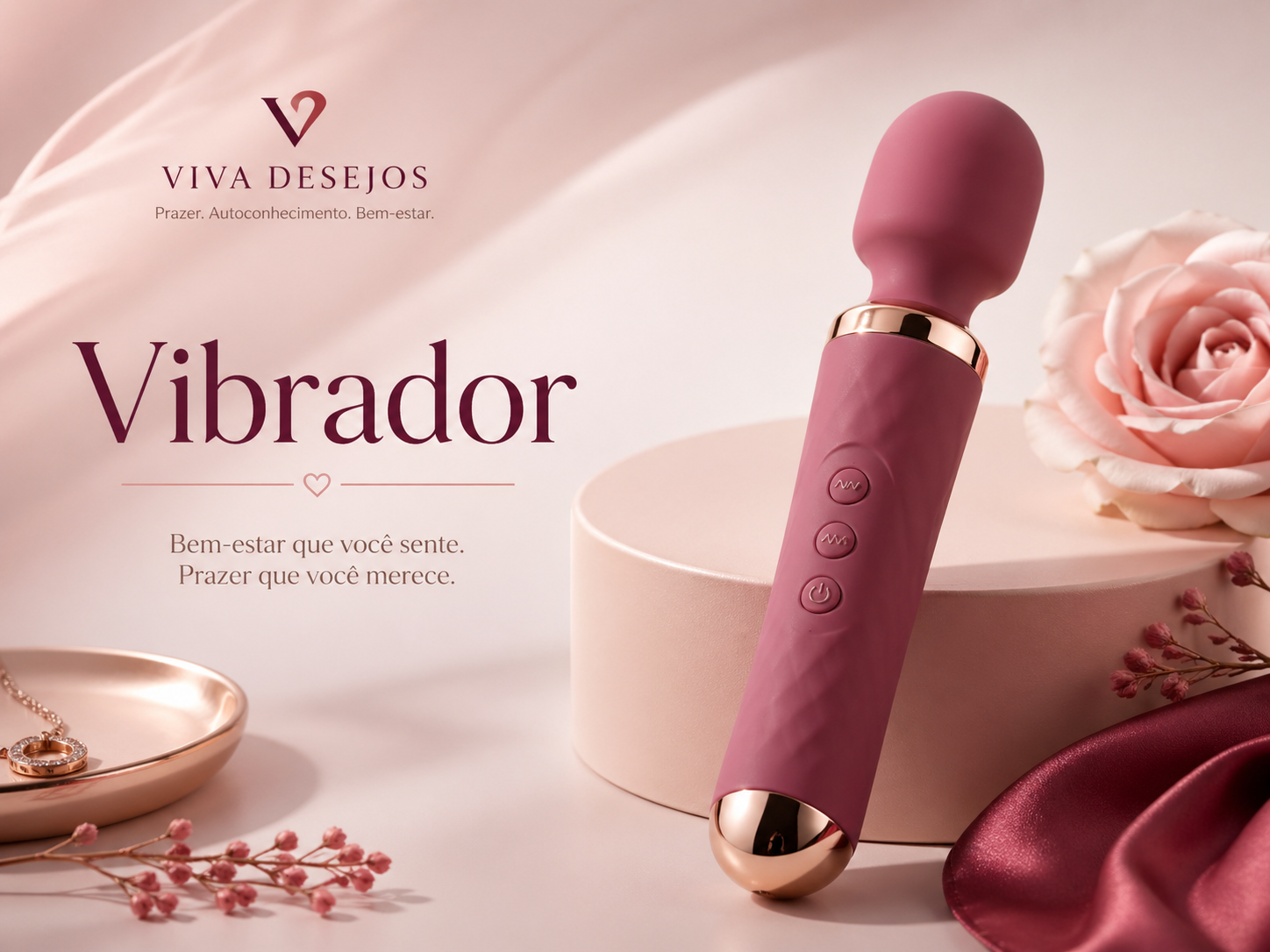 Vibrador Recarregável Elegance